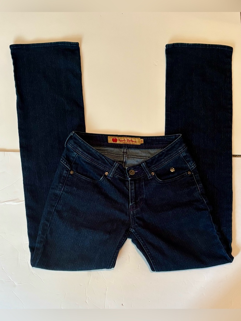 Authentic Apple 🍎 Bottoms Dark Wash Jeans | 2000’s Vintage | Y2K Iconic